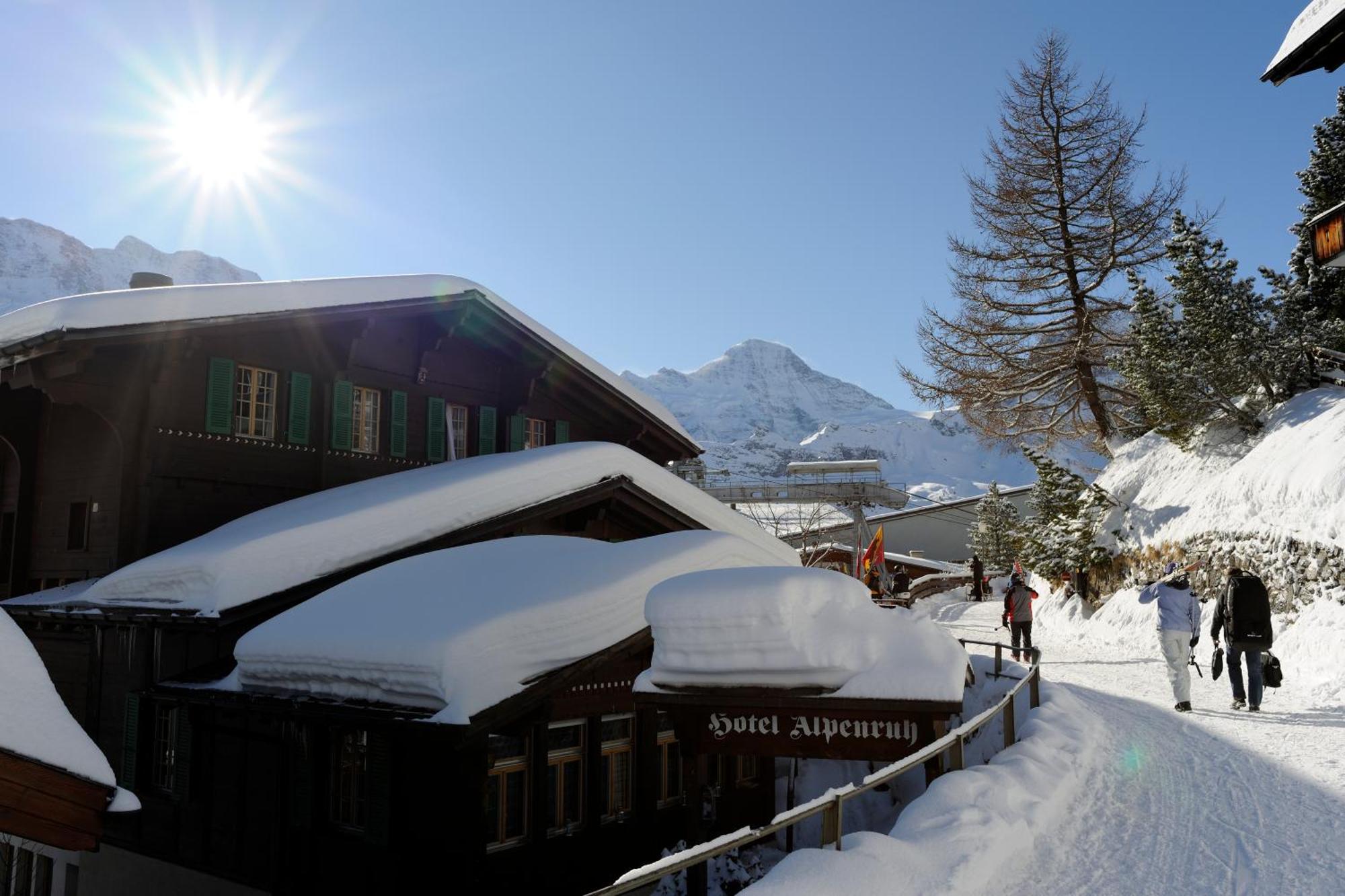 Hotel Alpenruh Murren Exterior photo