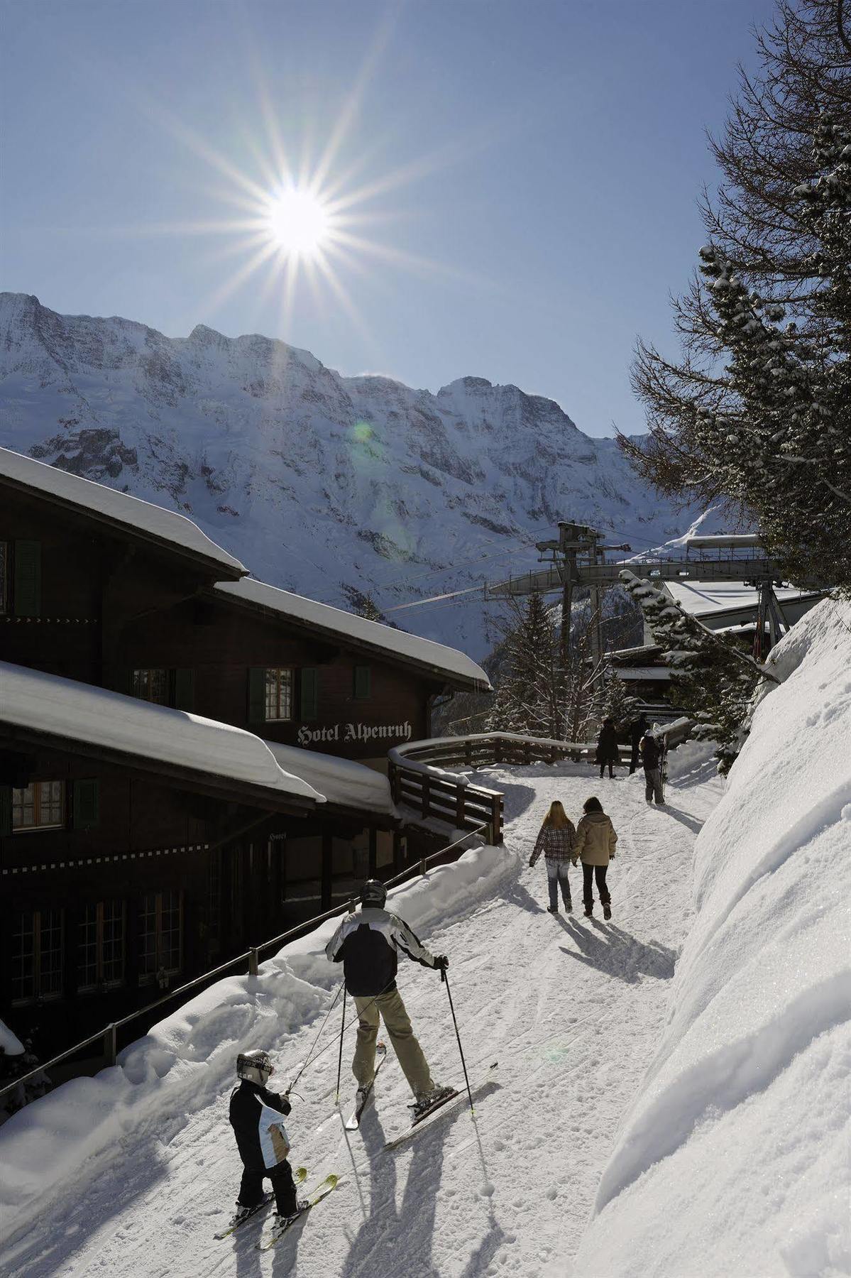 Hotel Alpenruh Murren Exterior photo